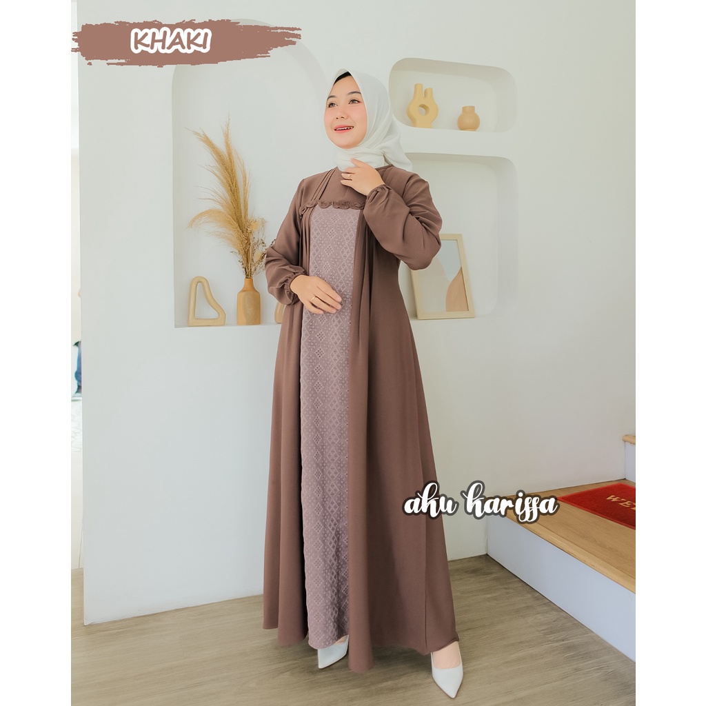 Gamis Agnia Dress Ori Aku Karissa