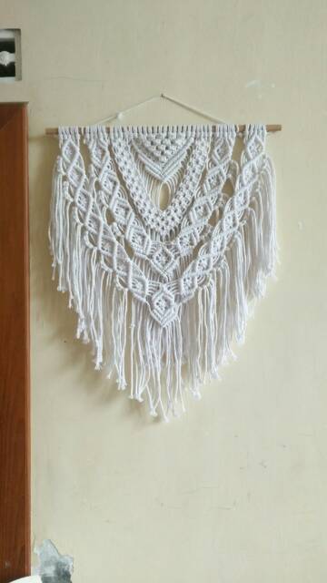 READY STOK) macrame wall hanging/ hiasan dinding/ Dekorasi rumah