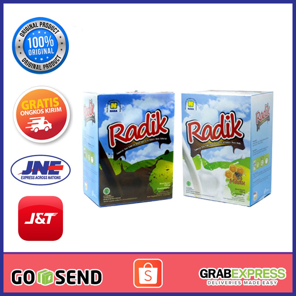 

Radikma Susu Murni Kambing Etawa Rasa Madu - Nasa Original / Stokis Lacoco Store
