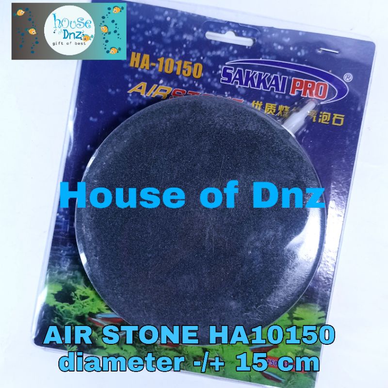 Batu aerator 15 cm Airstone Gelembung Udara Air Stone Kolam Besar HA10150