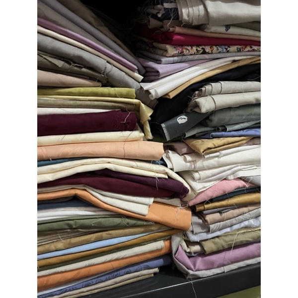 KAIN PERCA PERSEGI MURAH KATUN JEPANG KING KOIL SISA SPREI/BEDOVER