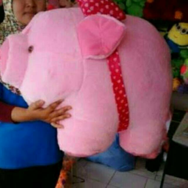 Boneka babi pita / piglet / boneka jumbo