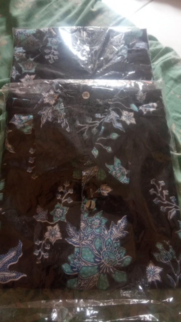 Kemeja Batik Anak / Hem Anak Pendek Laki Laki Motif Ulir 2-14 Tahun Berkualitas