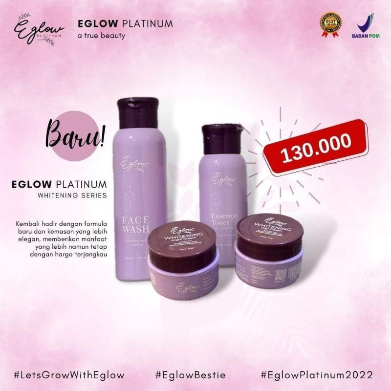 EGLOW PLATINUM ORIGINAL BPOM VERSI TERBARU