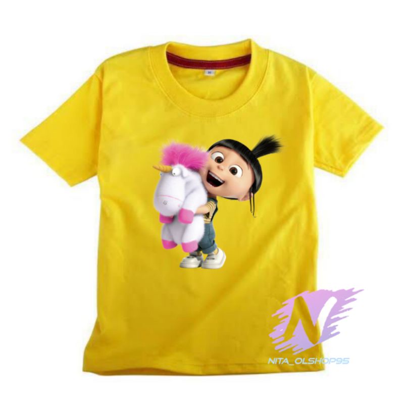 baju anak kaos anak karakter Minions boneka Minions