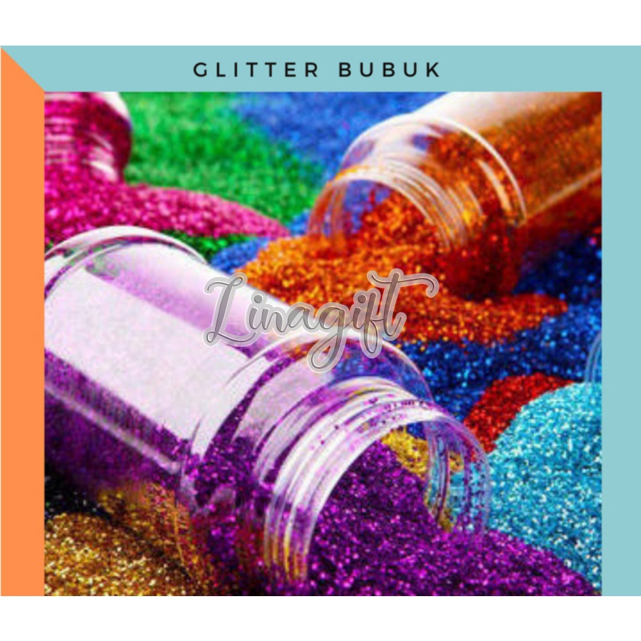 ( Ecer ) METALLIC GLITTER DUST - BUBUK SERBUK METALIK GLITER / ART DIY AKSESORIS HIASAN MAKE UP DIY