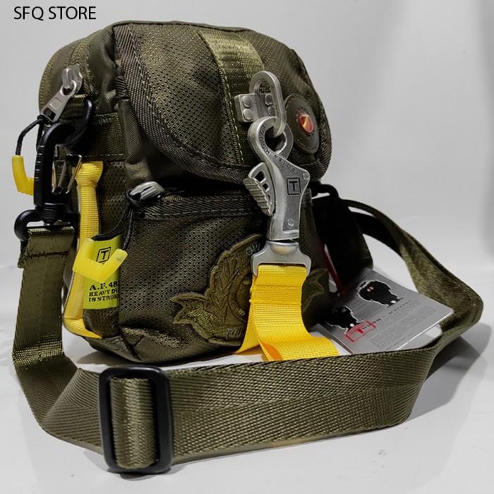Tas Tough Warrior/ Tas Tough Army Original/ Sling Bag Pria Impor