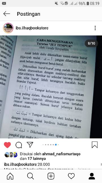 Petunjuk mengaji dan mengajar alquran