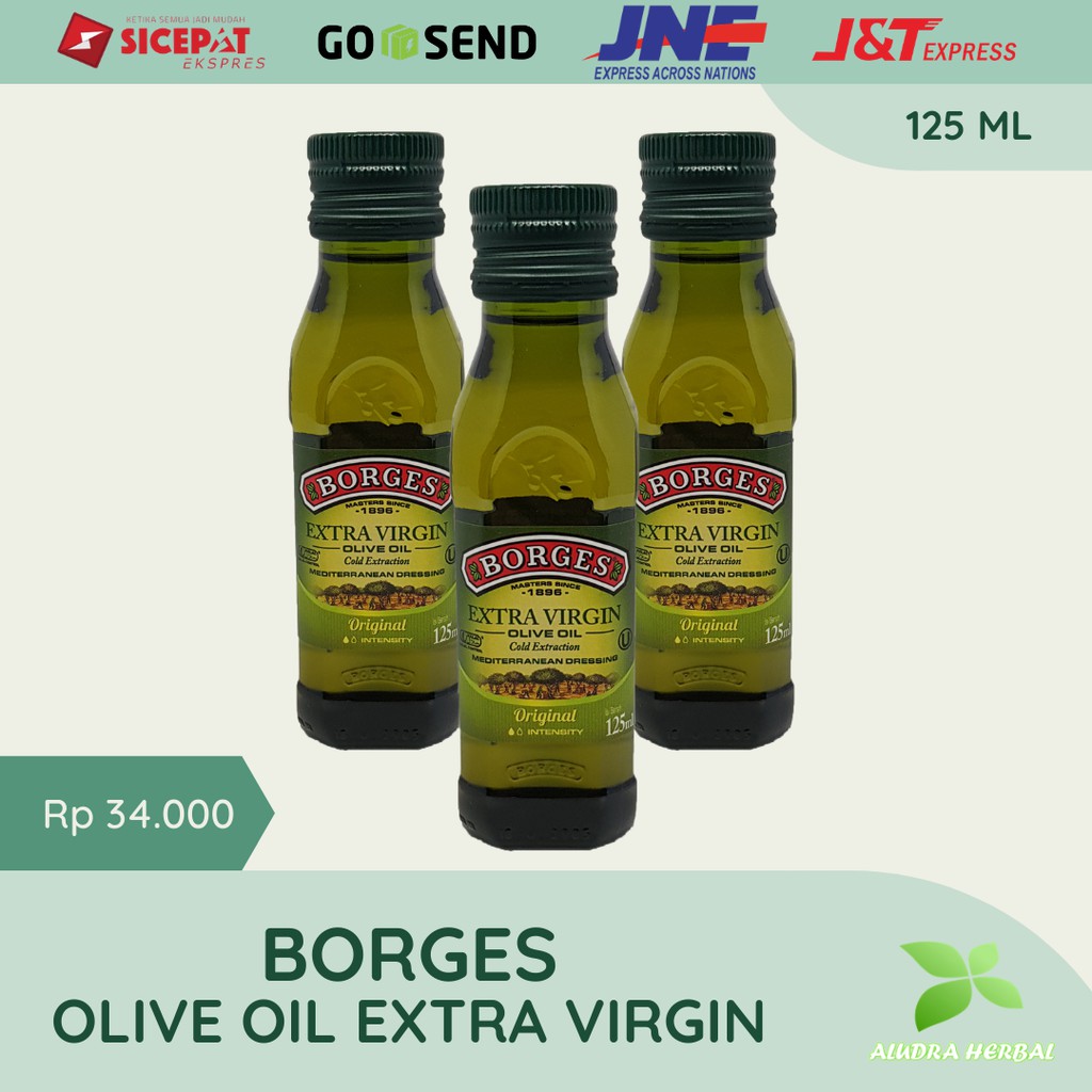 

Minyak Zaitun Borges Extra Virgin Olive Oil 125 ml