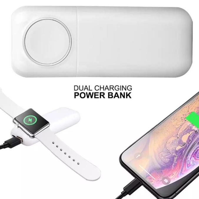 Power Bank Mini Travel Wireles Charger Apple Watch Series 2 3 4 Iphone Terlaris....