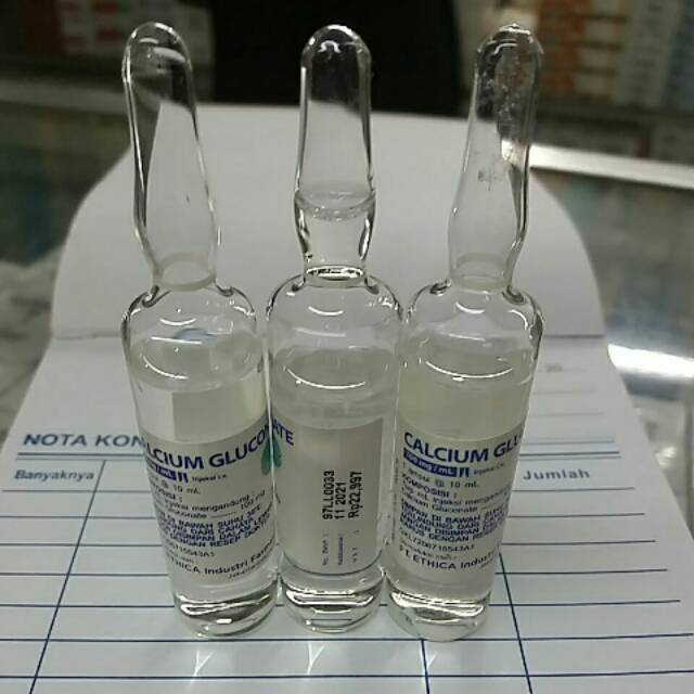 Calcium gluconate / Harga 1 ampul | Shopee Indonesia