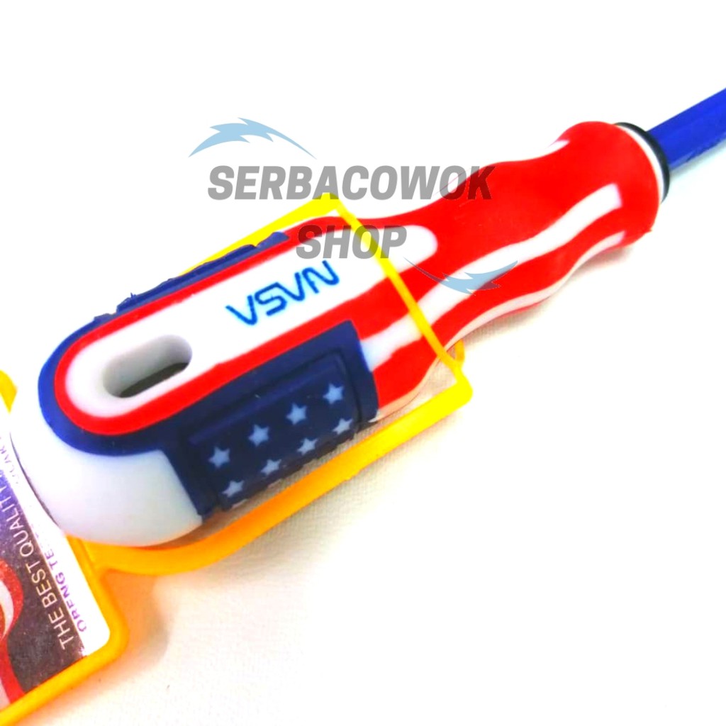 Tespen Listrik Electrical Srewdriver 2 In 1 Plus Min 3 Inci Inch Model USA Termurah Berkualitas