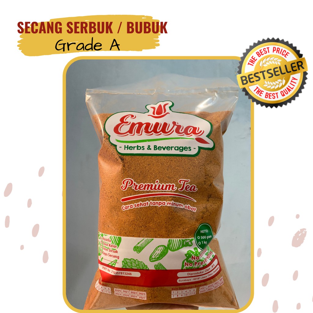 {TERBAIK} SECANG BUBUK / KAYU SECANG BUBUK  POWDER /WEDANG SECANG BUBUK / SECANG CUPANG