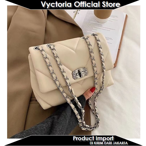 (COD) Vyctoria VOS1926 Tas Selempang Wanita Fashion Import Promo LT1926 EL5774 BQ3242 JT818 CR7531 5774 3242 818 7531 1926