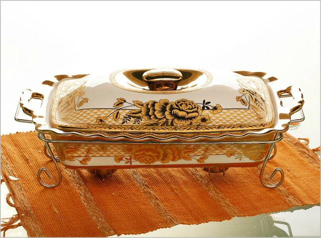 Wadah saji persegi chrome vicenza cr680/rectangular food warmer chrome vicenza CR680