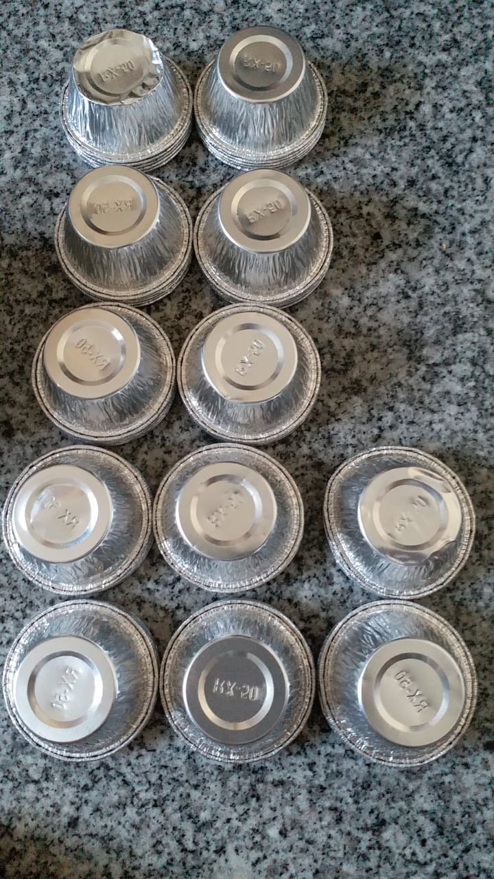 Aluminium Model Cup Rx-50 - Wadah Aluminium Foil Cup Rx50