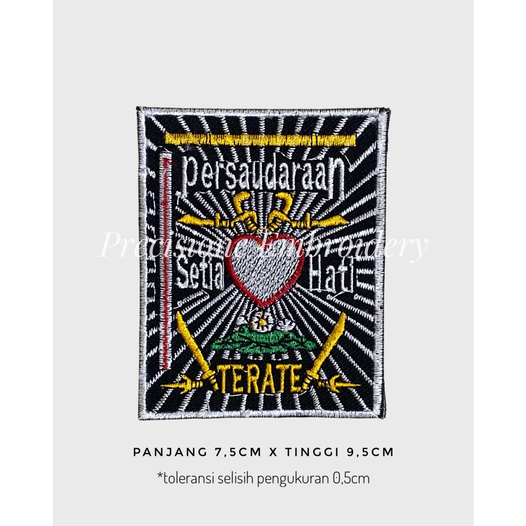 Bordir Logo Badge Bet PSHT