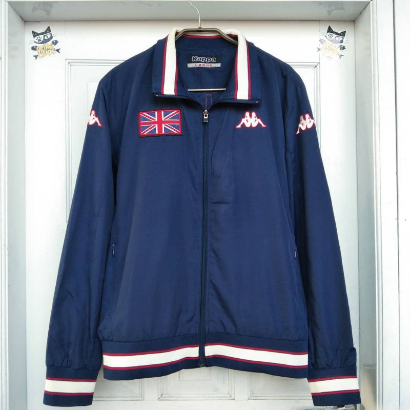 Jaket Tracktop Kappa England Second Original