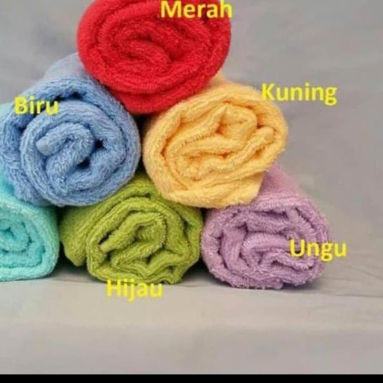 ☀ Grosir Handuk Merah Putih Besar 60 x 120 Terry Palmer - Handuk Sedang - Kuning, 60 x 120 Ω