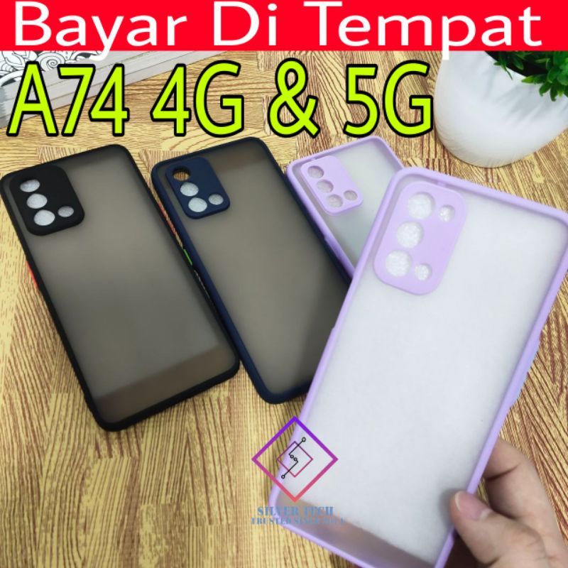 Kesing OPPO A74 4G A74 5G A95 Softcase silikon oppo Series