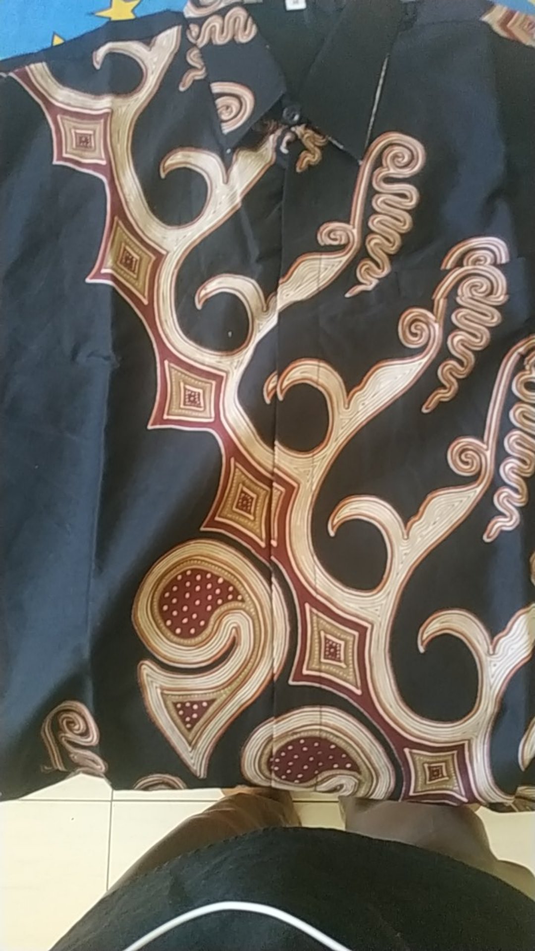 Kemeja Batik Prabu Bahan Katun Baturaden Reguler Fit Kemeja Batik Ukel