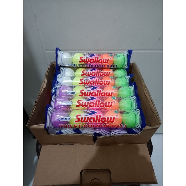 ORIGINAL KAMPER SWALLOW TOILET COLOUR BALL 5 / KAMPER TOILET ISI 5 PC