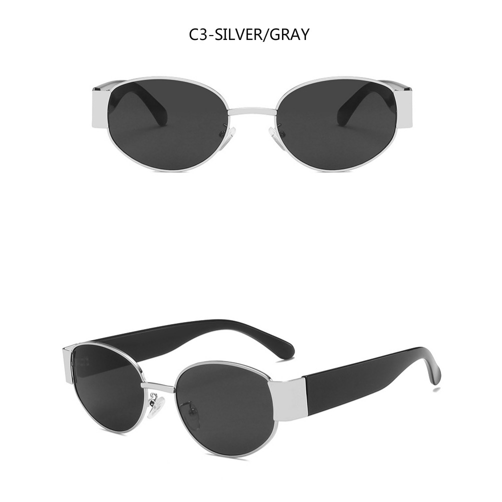 2020 new fashion oval small frame street style sunglasses for men and women