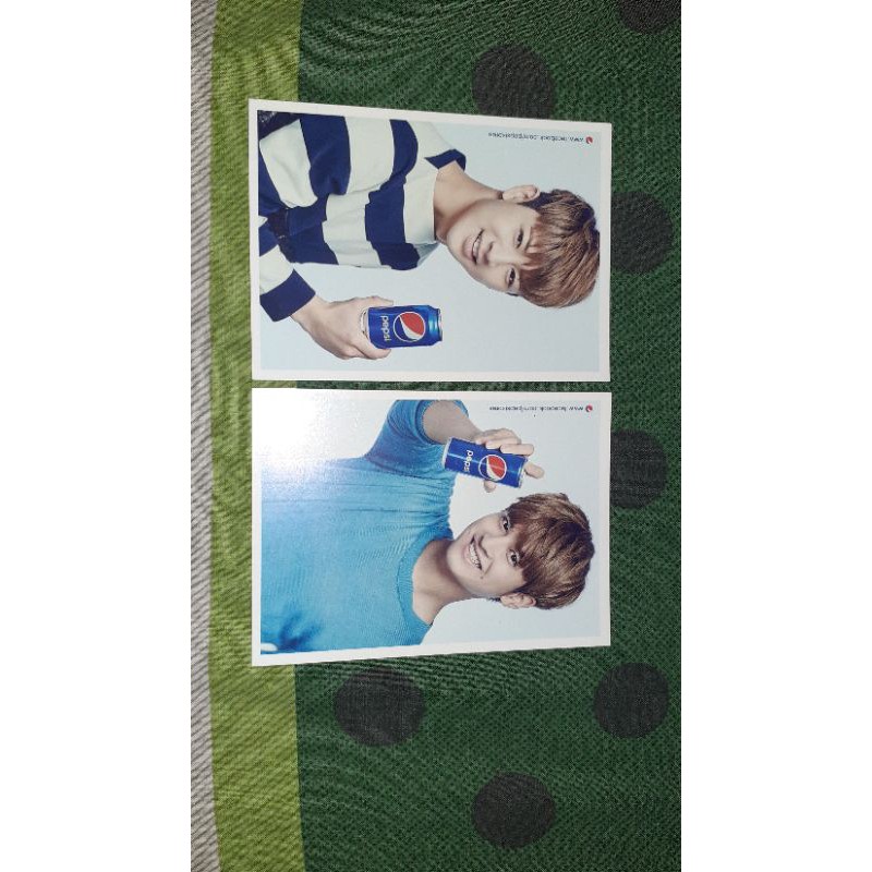 POSTCARD OFFICIAL iKON YUNHYEONG CHANWOO PEPSI