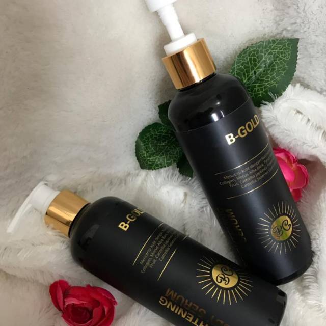 Bgold body serum lotion pemutih badan