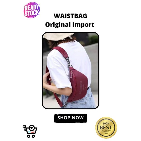 Tas Selempang pria wanita import Originals Waistbag Pria Wanita Tas pinggang