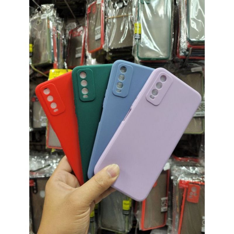 CASE TERBARU SILICON KARET LEMBUT VIVO Y20 Y12S Y20I Y20S Y30 Y50 Y30I Y50I