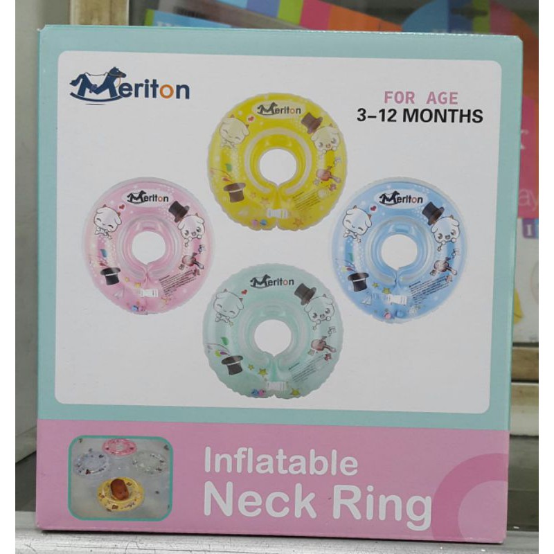 ban leher anak meriton 18010 swim neck ring murah 3 sampai 12 bulan pelampung bayi baby mandi swim