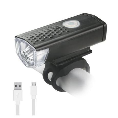 Lampu DEPAN Sepeda Rechargeable Waterproof - Lampu Sepeda Led Putih