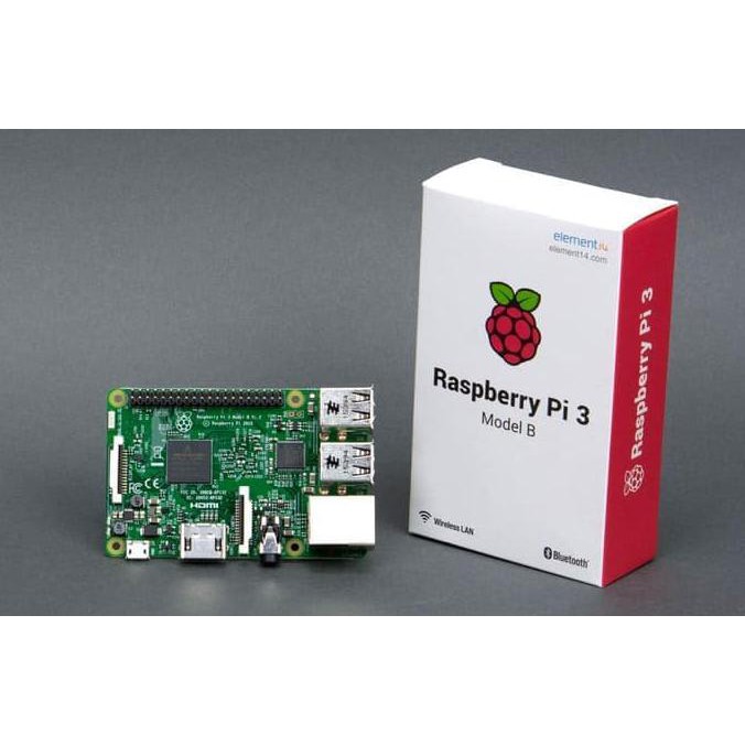 PAKET SIAP PAKAI RASPI RASPBERRY PI3 - MODEL B