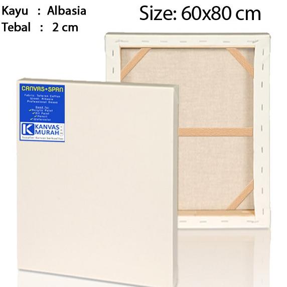 

Kanvas Lukis Spanram 60x80 cm Canvas Frame 80x60 cm