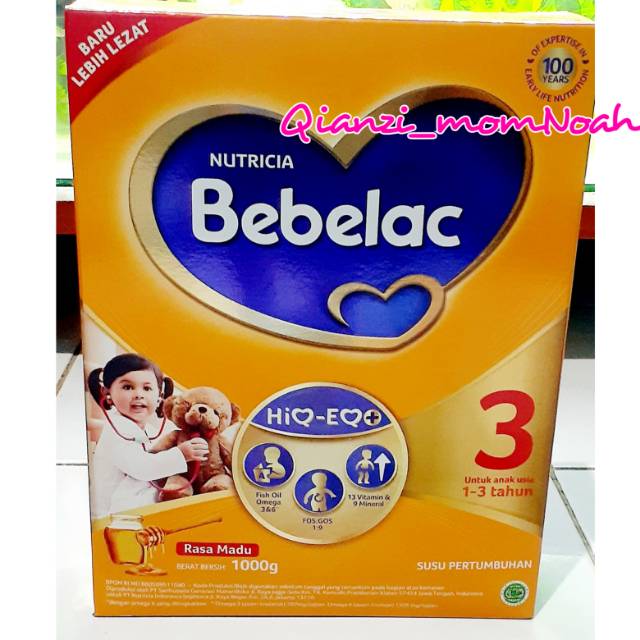 

Bebelac 3 Madu/Vanilla 1kg