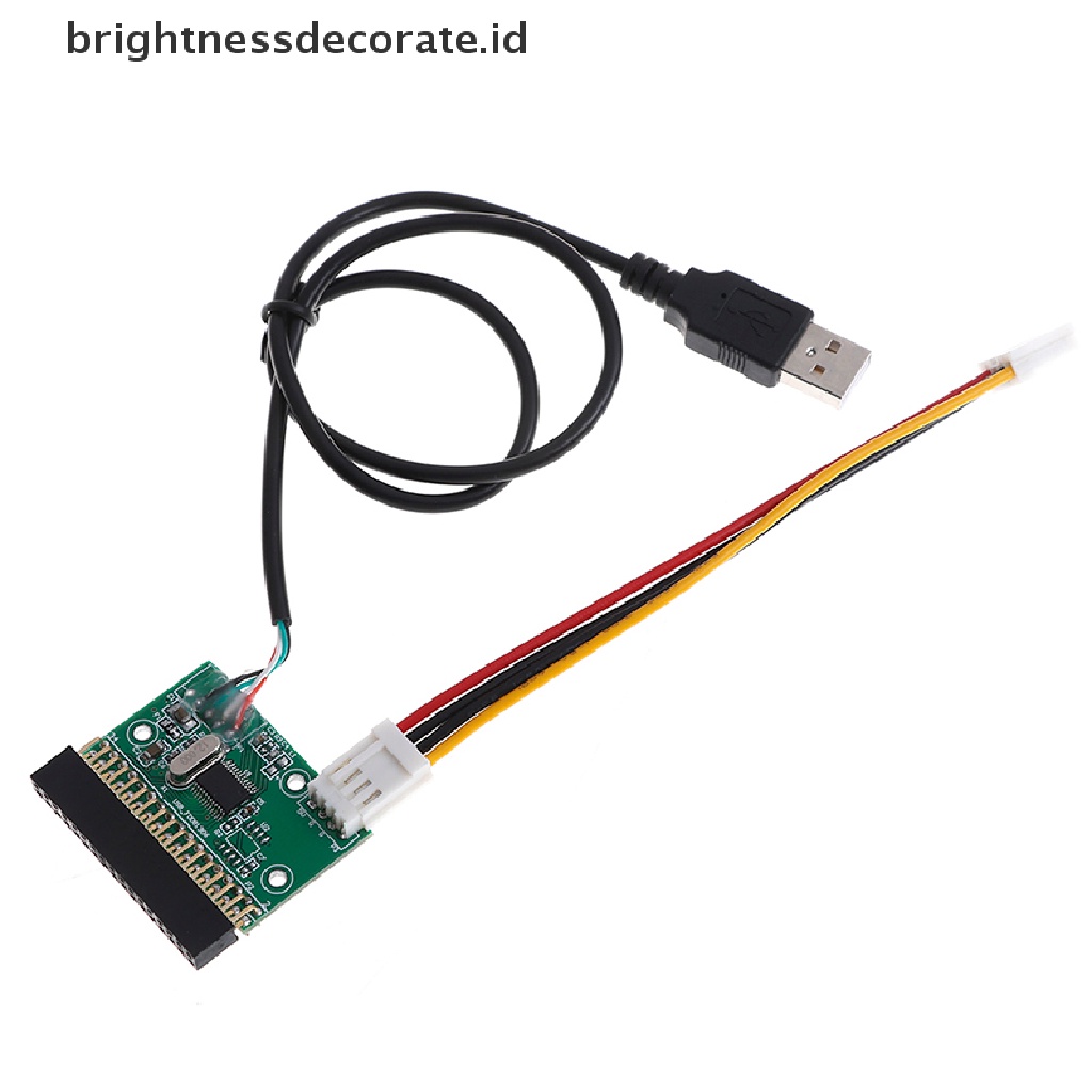 34pin 34Pin Ke Usb 1.44mb 3.5 Inci Adapter Konektor Floppy Drive