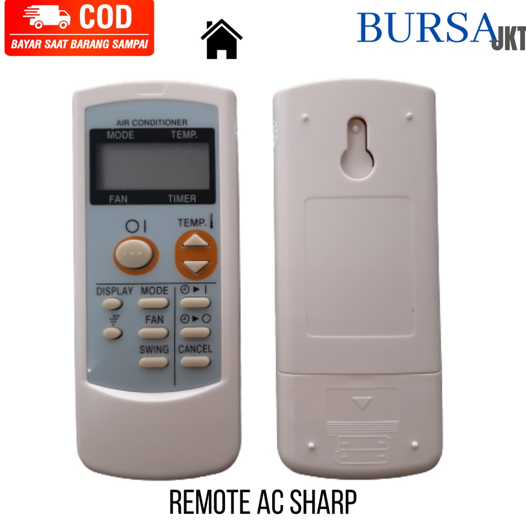 REMOTE AC SHARP NON DUS SPLIT INVERTER LOW WATT