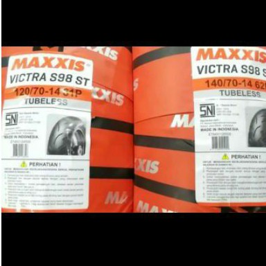 Ban AEROX MAXXIS MAFIST VICTRA 120/70-14 &amp; 140/70-14 Tubeless