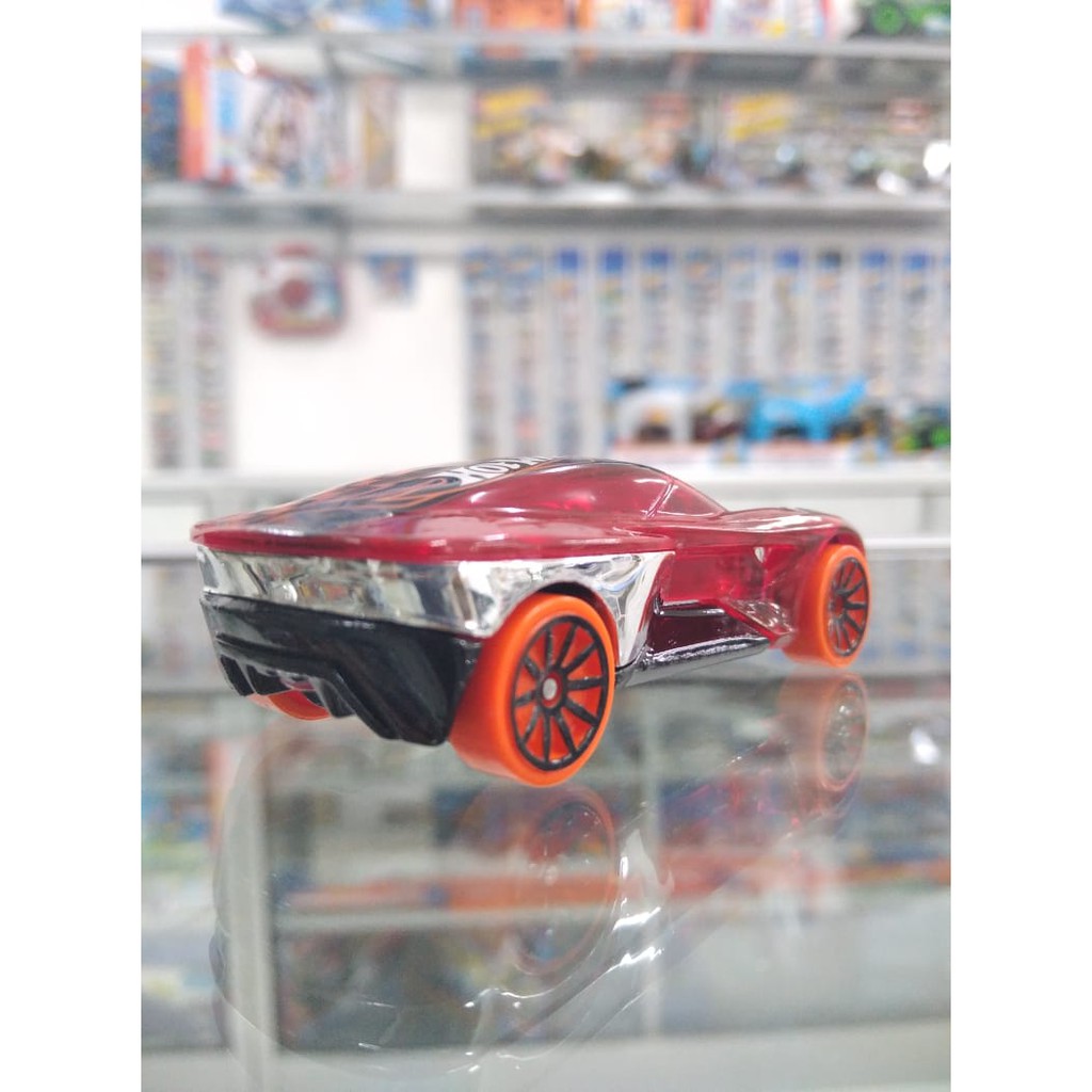 LOOSE Hotwheels FORWARD FORCE MERAH Mobil-mobilan mainan anak Original Mattel Made In MALAYSIA