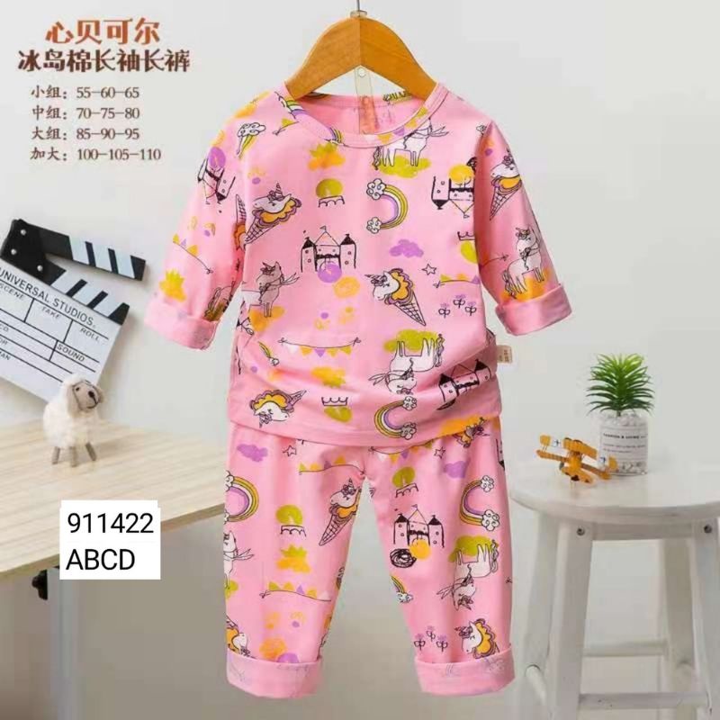 setelan baju tidur anak import 1bulan_10thn/setelan piyama anak perempuan