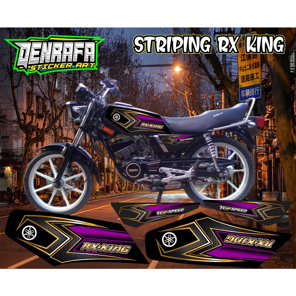 STRIPING VARIASI RX KING / STIKER STRIPING VARIASI RX KING