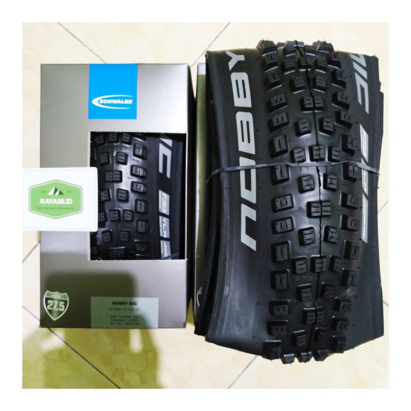 RAYA88 SCHWALBE NOBBY NIC BAN LUAR SEPEDA MTB 27.5 x 2.25 & 29 x 2.25 KEVLAR