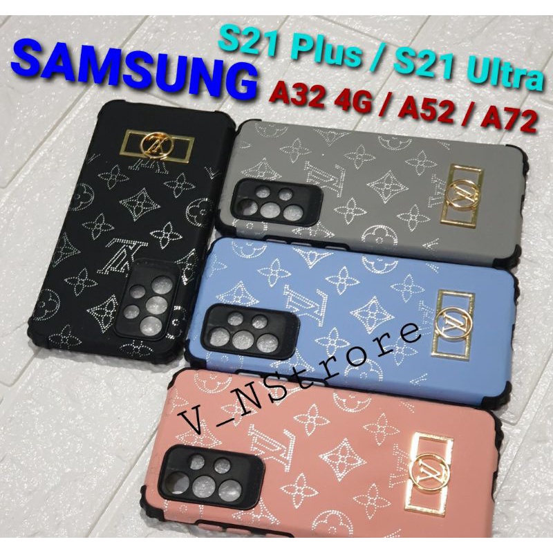 SOFTCASE MOTIF BRAND SAMSUNG A32 / A52 / A52S 5G / A72 2021 SILICONE PREMIUM