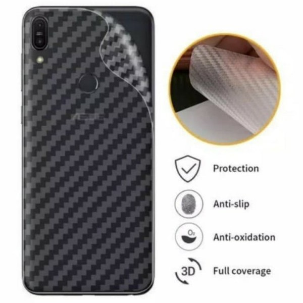 Samsung Note 5 7 A5 2016 A01 S20 Skin Carbon stiker anti gores belakang garskin back door protector