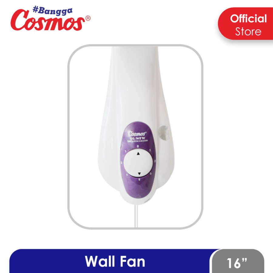 Cosmos wall fan 16 WFW /kipas angin dinding tembok.