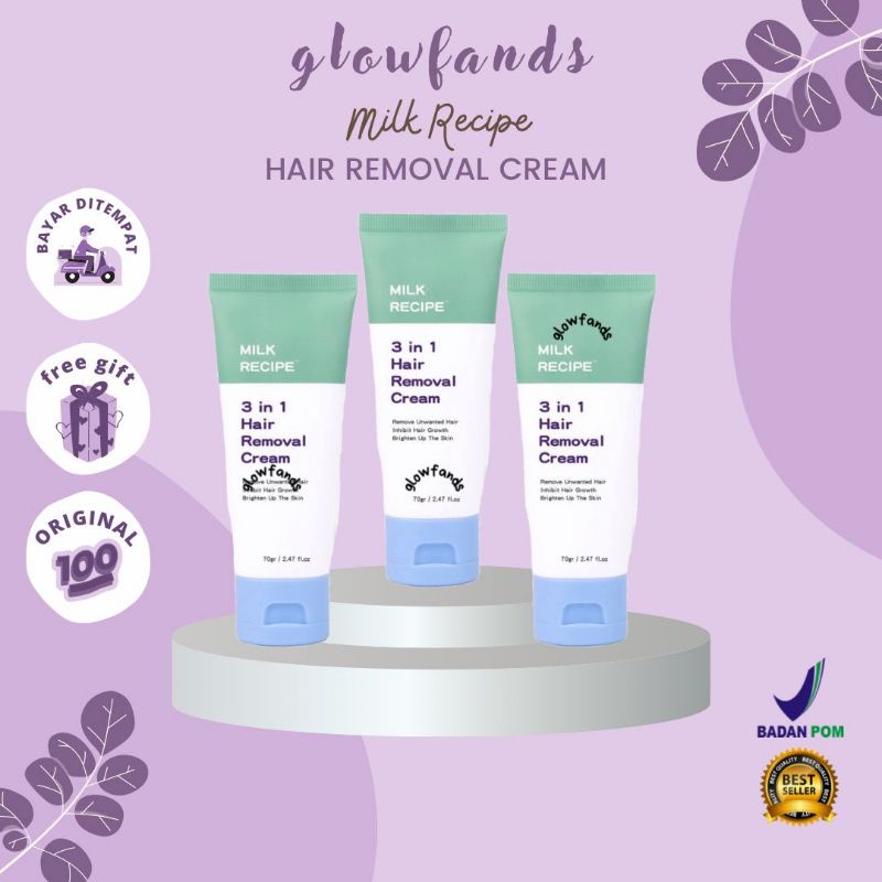 HAIR REMOVAL CREAM MILK RECIPE