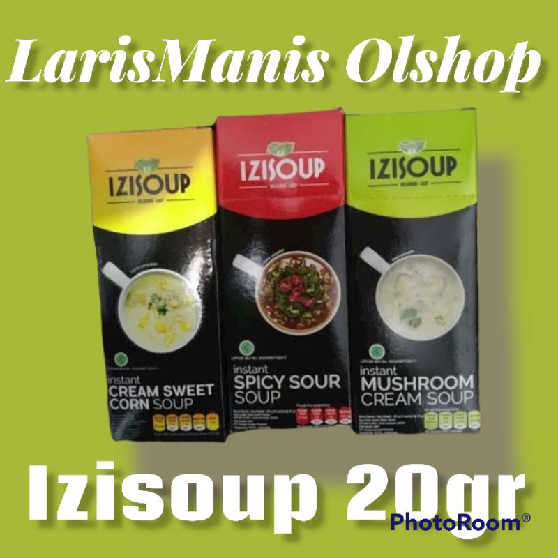 Izisoup 20gr - soup sachet Allvariant