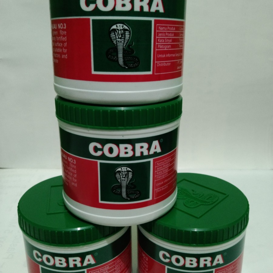 GEMUK/CHASSIS GREASE/STEMPET/PELUMAS(COBRA HIJAU) 0,45 KG