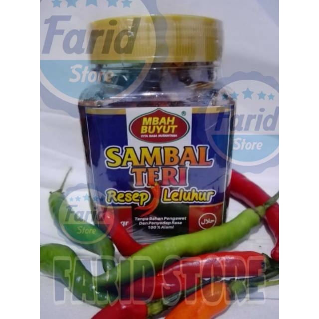 

Sambal / Sambel Ikan Teri Mbah Buyut